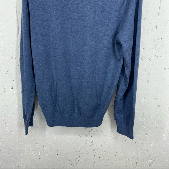 Tommy Hilfiger Men’s Size Medium Blue Crew Neck Sweater New - Picture 7 of 13